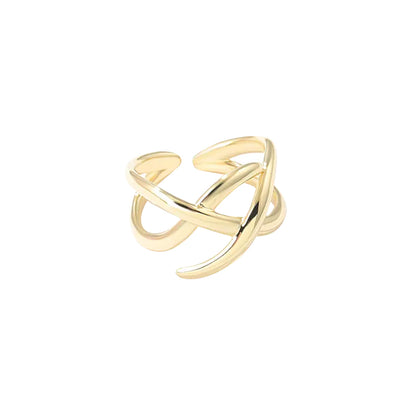 Anillo Aleación de Titanio Cruz Minimalista