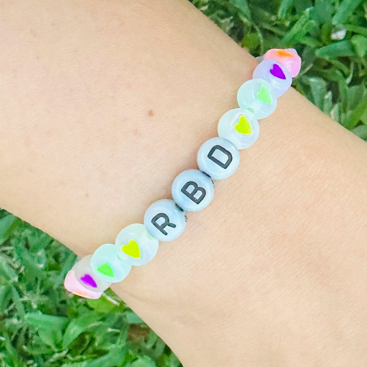 Pulsera Elástica Cuentas RBD 5 Colores