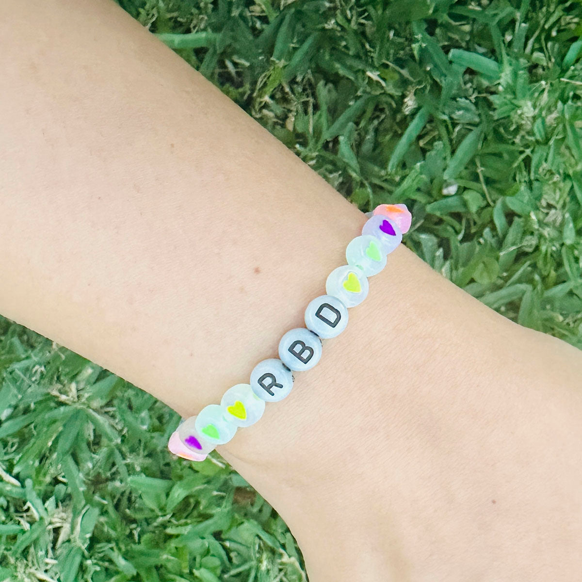 Pulsera Elástica Cuentas RBD 5 Colores