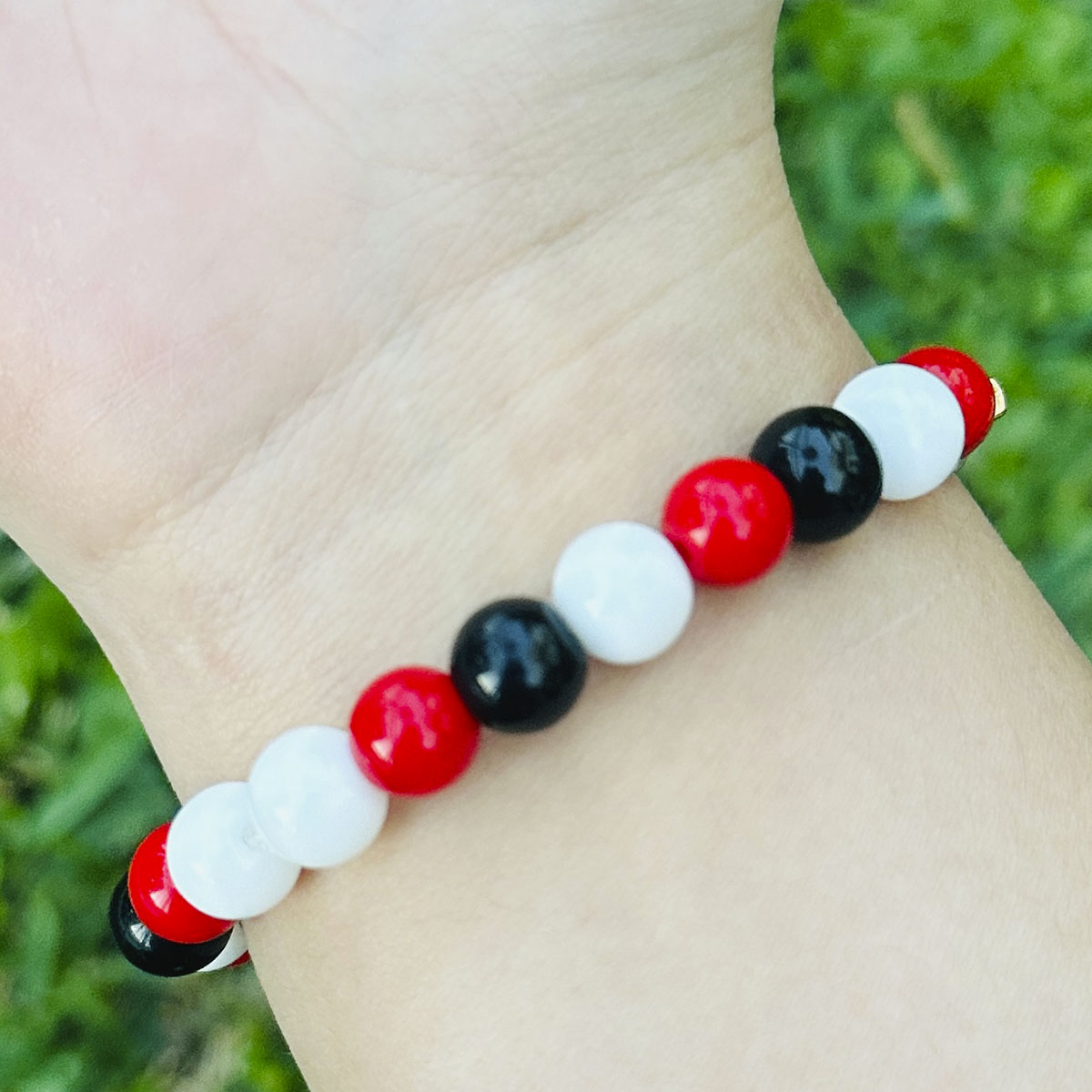 Pulsera Elástica Cuentas Lupita RBD