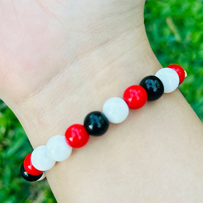 Pulsera Elástica Cuentas Lupita RBD