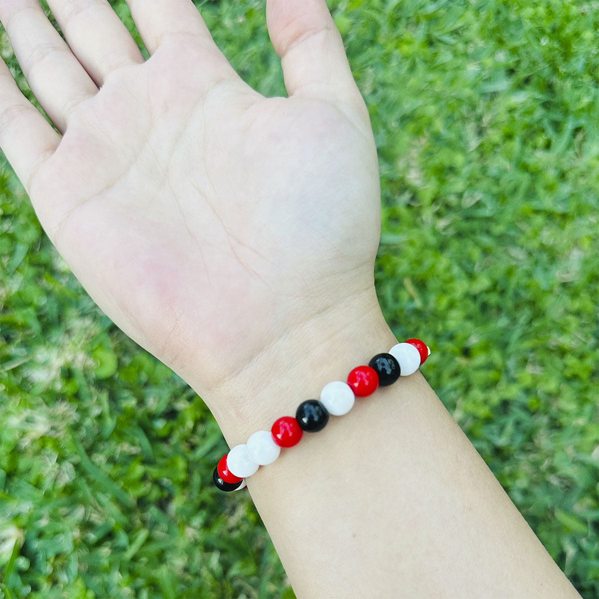 Pulsera Elástica Cuentas Lupita RBD